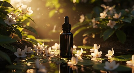 candles in the garden