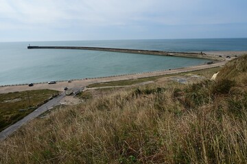 Looking out over the English Channel from Newhaven, Sussex in the UK during the summer of 2025. 