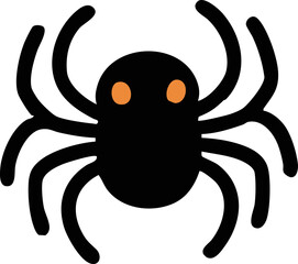 Spider illustrations_Halloween spiders_Halloween spider decorations_Halloween poster decorations