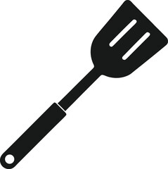 kitchen spatula isolated 