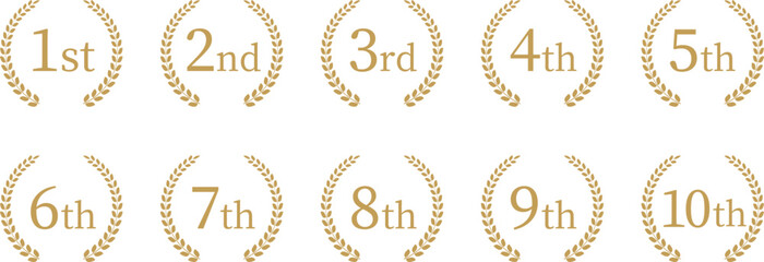 周年や記念、アニバーサリーのロゴベクターイラストセット