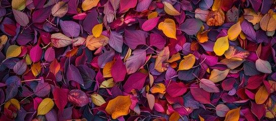 colorful leaves background