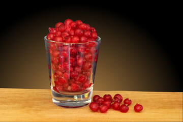 Red Currant in Glass 04