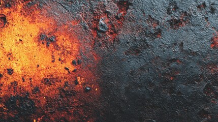 Fiery Abstract