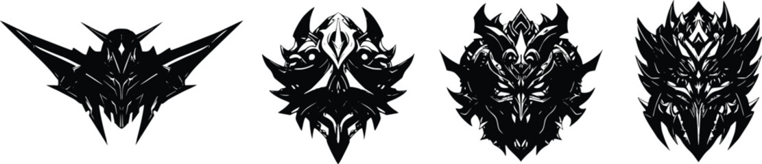 Dark Symbolism: Mythical, Fantasy, and Tribal Design Elements