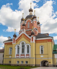 Holy Cross Church in the Assumption Monastery in Tikhvin