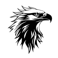Majestic eagle vector illustration – perfect for logos, branding, t-shirts, and creative designs