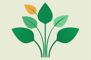 vector illustration of a plant