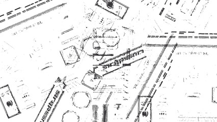 grunge surface with distressed retro sketch pattern texture for vintage retro abstract backgrounds