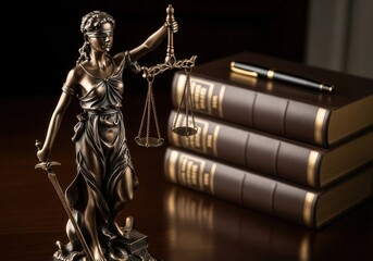 Bronze Lady Justice Statue 