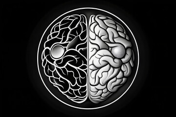 human brain model