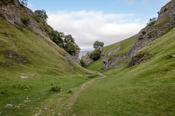Views from the Peak District National Part, England