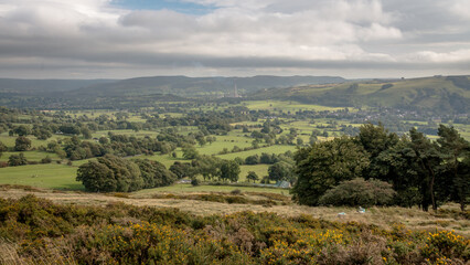Naklejka premium Views from the Peak District National Part, England