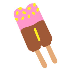 Birthday ice cream food