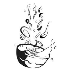 Ramen noodles food ingredients