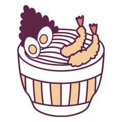 Ramen noodle soup food