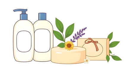 body care products cartoon, skincare cartoon, beauty products cartoon, cartoon cosmetics, cartoon lotion bottle, cream tube cartoon, shampoo bottle cartoon, conditioner cartoon, soap bar cartoon, show