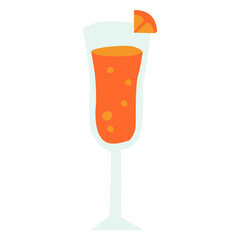 Thin glass color flat