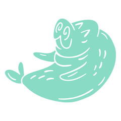 Cute seal cut out