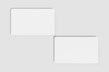 Business Card Blank Mockup