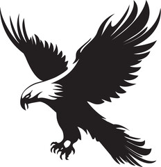 Majestic eagle illustration with bold colors