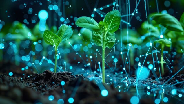 Neo-Genesis Cultivating the Digital Harvest