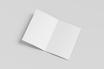 Bifold Blank Mockup