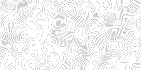 Fototapeta premium Design illustration for wall art, fabric, packaging, web, banner, wallpaper. Topographic map pattern background vector. Abstract mountain terrain map background with abstract shape line texture