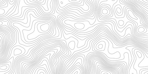 The stylized height of the topographic map in contour, lines. The concept of a conditional geography scheme and the terrain path. Design materials. Print image, Abstract background. 