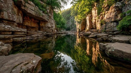 Canyon Reflections Water
