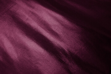 Black dark deep purple red raspberry burgundy maroon plum pink wine silk satin background. Shiny fabric. Shadow light. Drapery soft fold. Elegant beautiful fashion style. Design.