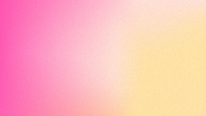 Grainy banner background orange pink abstract retro grainy gradient background noise texture effect summer poster design