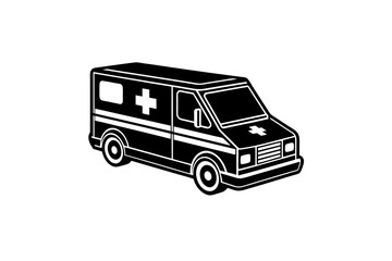 vector illustration of ambulane