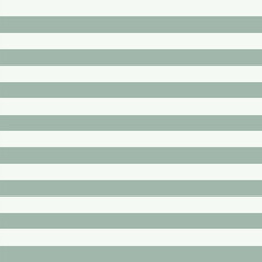 Obraz premium Mint and green bold horizontal stripe seamless pattern background