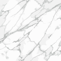 Obraz premium White marble surface with grey veining. Seamless texture with natural patterns. High-resolution image for architectural and interior design applications.
