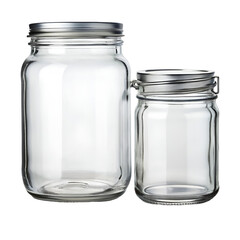 empty glass jar