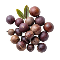Fototapeta premium High-Resolution Flatlay Photograph of Macadamia Nuts 