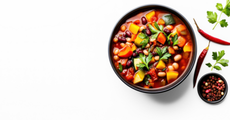 Minestrone Soup with Fresh Vegetables