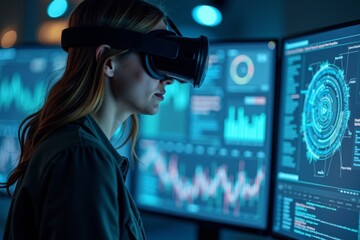 Virtual Reality Analyst Utilizing Digital Grid Data for Analysis