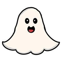 ghost cartoon halloween