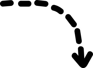 Handwritten Arrow Illustration for Creative Designs