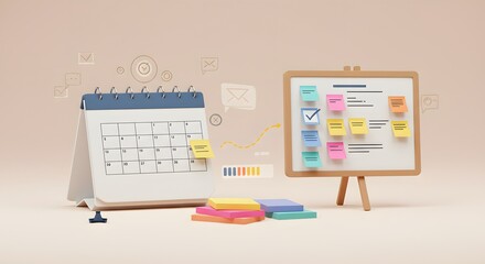 vector illustration of a calendar