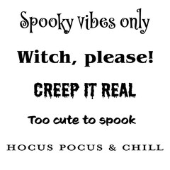 Fototapeta premium halloween quotes