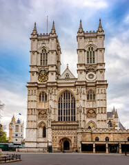 Fototapeta premium Westminster Abbey in London, United Kingdom
