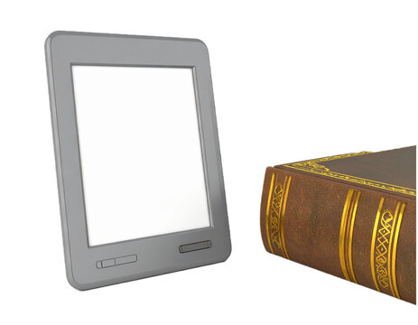 e book reader and books