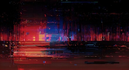 Glitch abstract texture