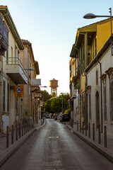 Photo from a street in old Limassol city.
