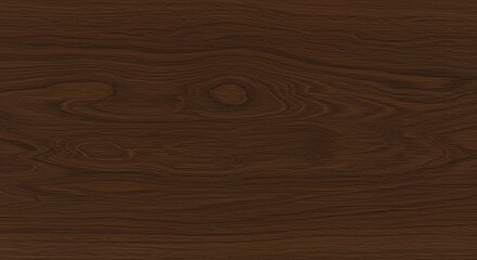 Rich Mahogany Wood Grain Texture with Intricate Swirls and Dark Tones
