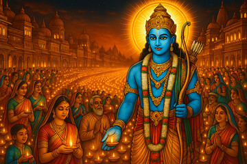 The Festival of Lights A Celebration with Lord Rama in the Heart of Ayodhya