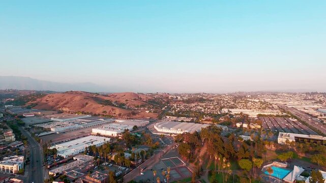 Urban Land Use & Transportation Corridor: Los Angeles Aerial Documentation for Engineering & Legal Analysis